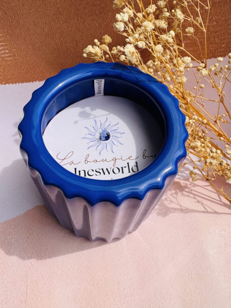 bougie bijou azur
