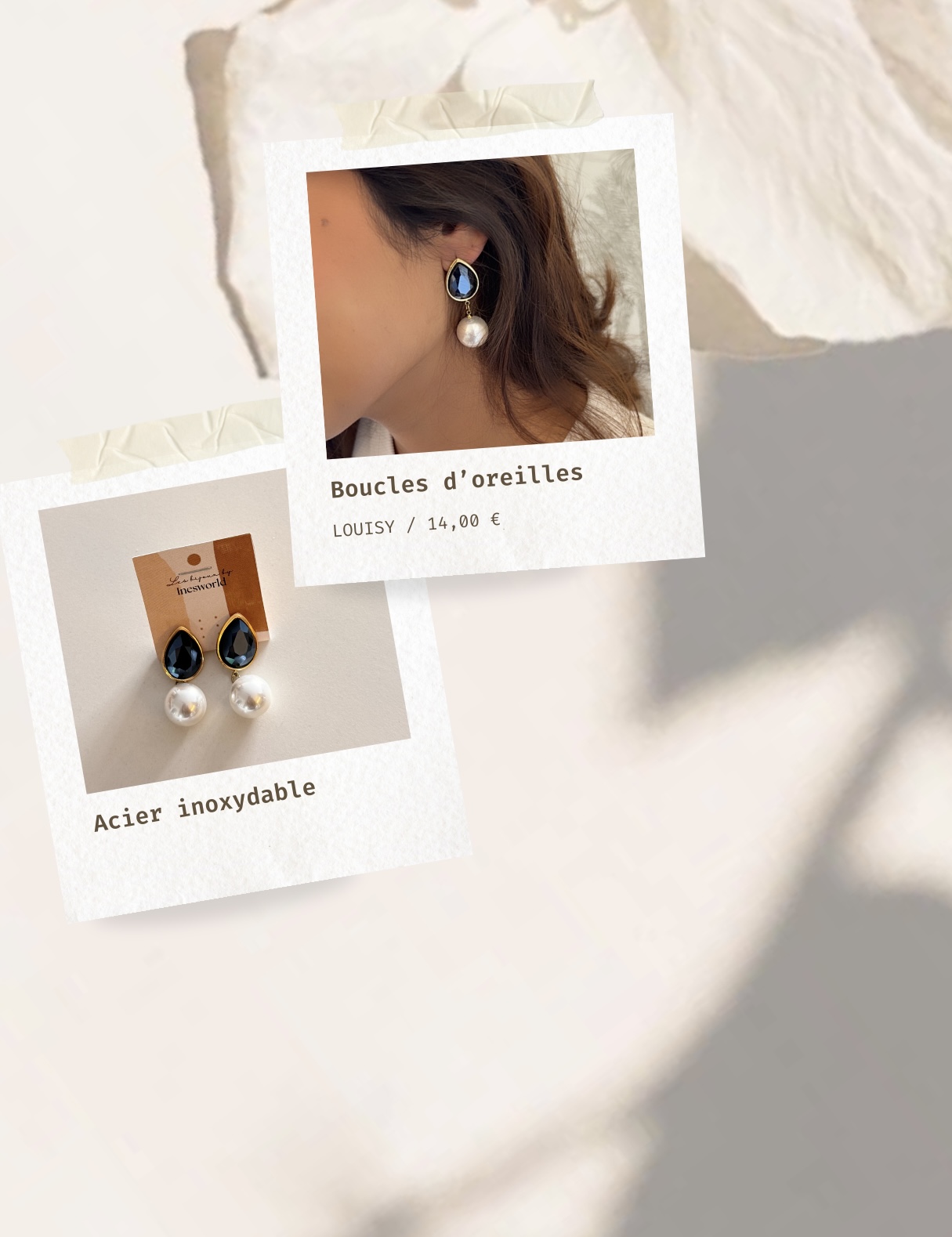 boucles d’oreilles louisy