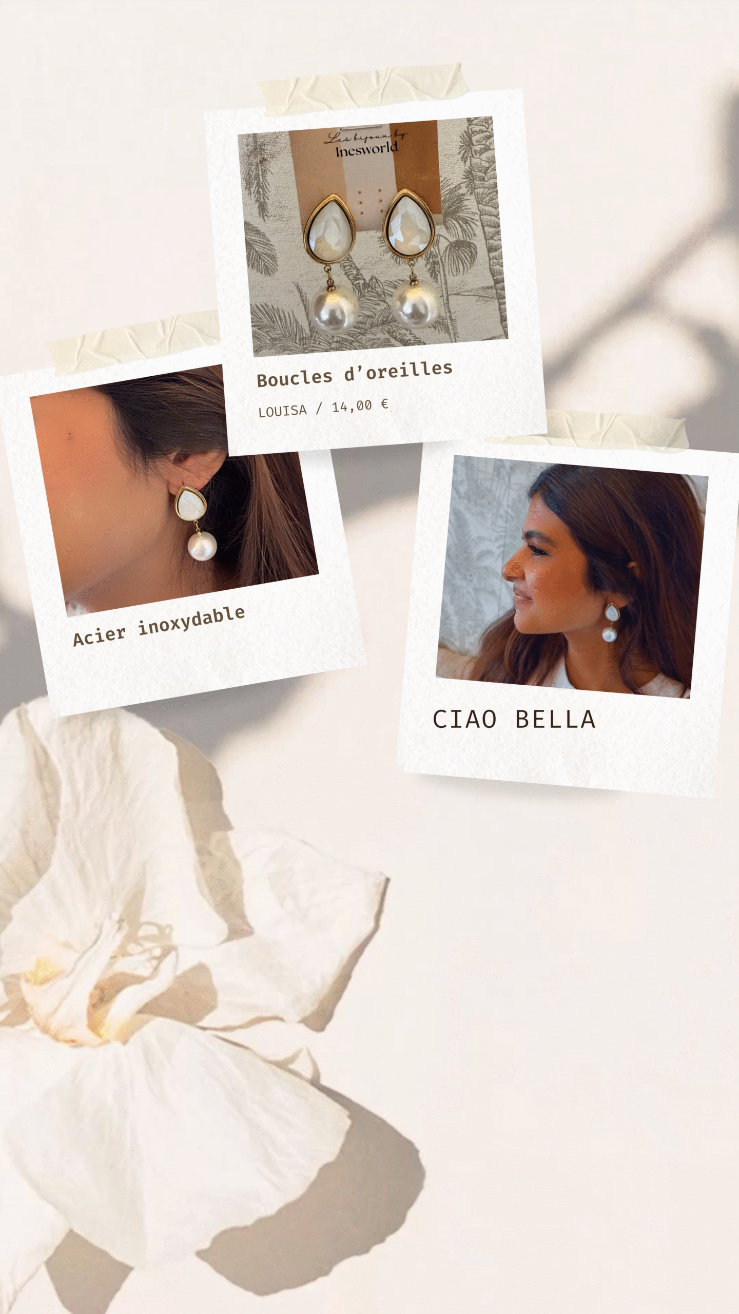 boucles d’oreilles louisa